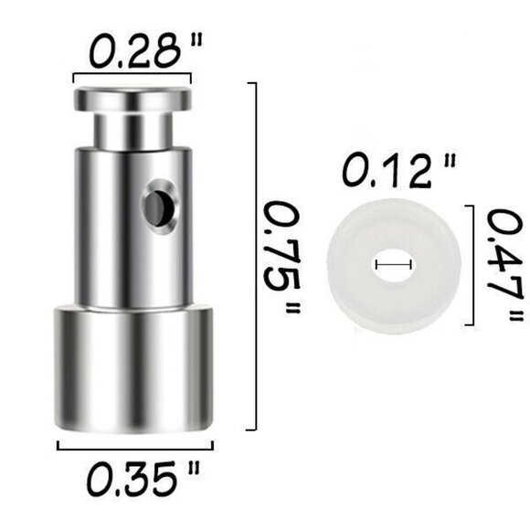 Pressure Cooker Safety Valve Replacement Parts  Floater Sealer Universal New u - Picture 1 of 3